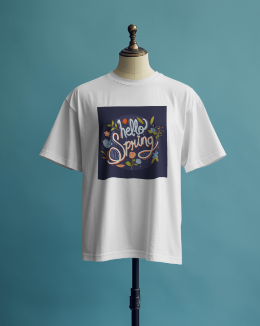 Hello Spring T-Shirt - Image 2